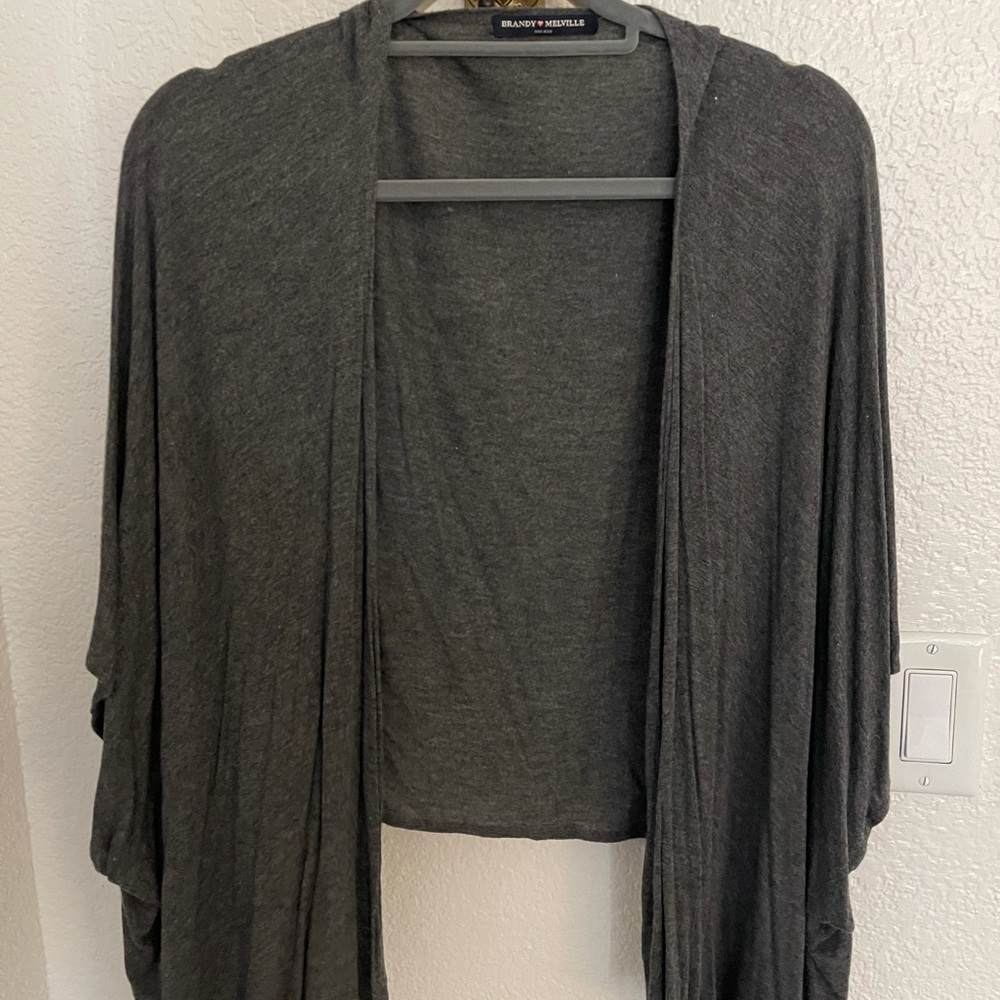 Brandy Melville grey cardigan
